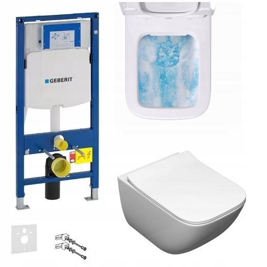 GEBERIT STELAŻ UP320 muszla Rimless deska W/O