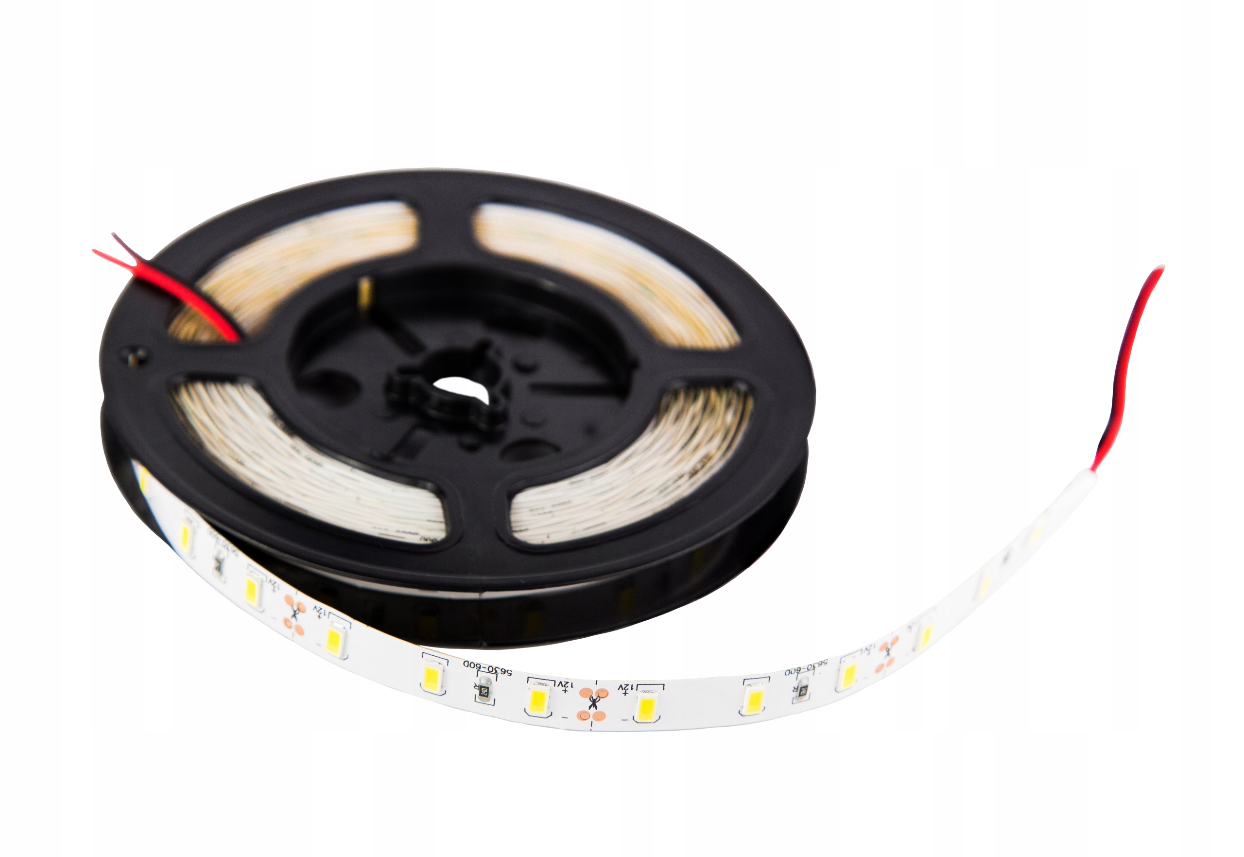 

Taśma Led 5630 5m 12V IP20 biała ciepła KT010