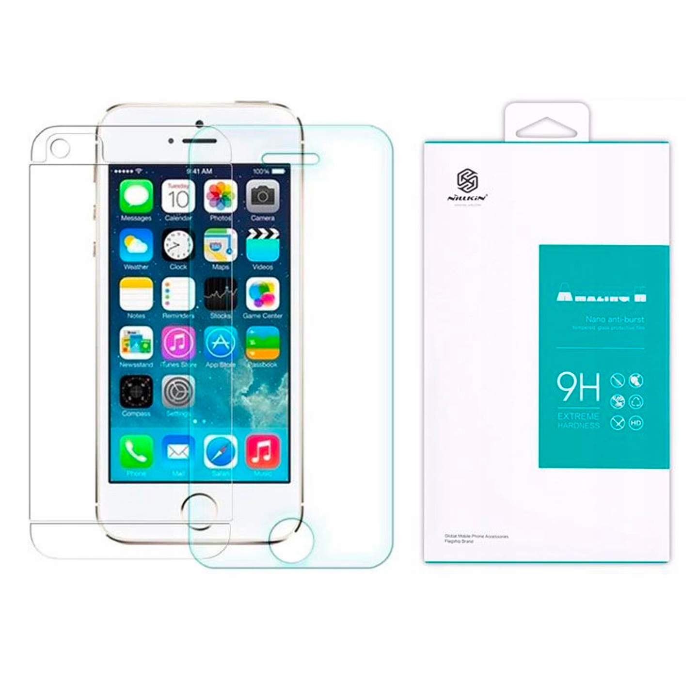 

Szkło hartowane Nillkin 9H | Apple iPhone 5 5S Se