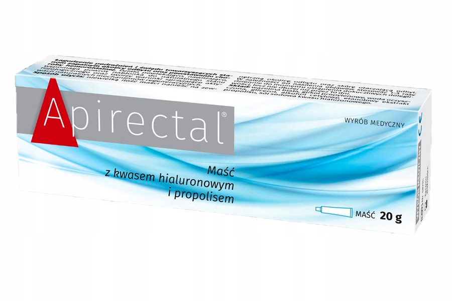 

Apirectal Maść z kwasem hialuronowym i propolisem