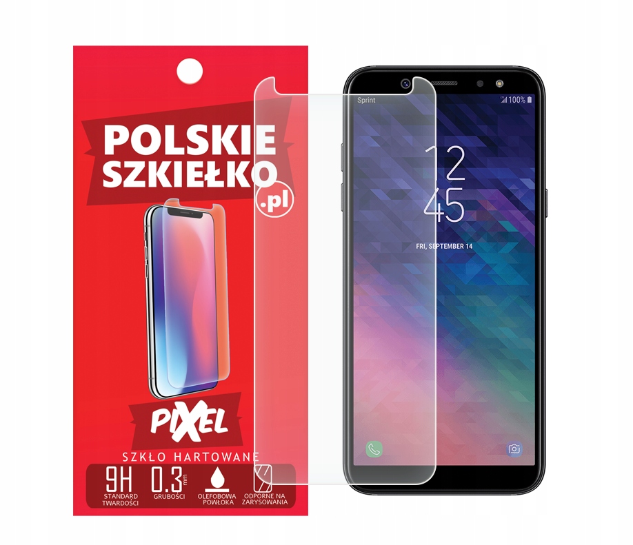 

Szkło Hartowane 9H do Samsun Galaxy A6 2018