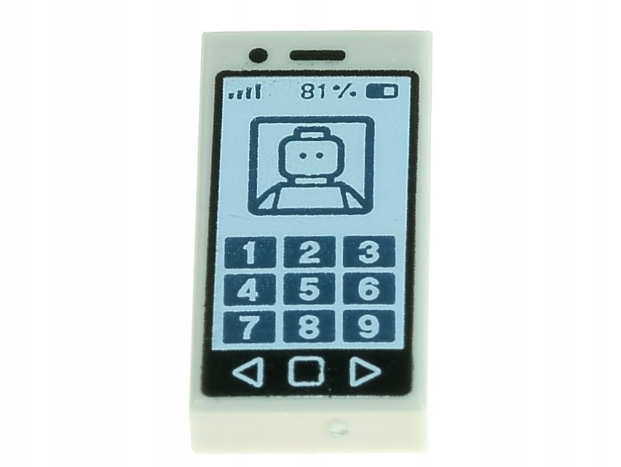

Lego Telefon smartfon 3069bpb304 szary jasny