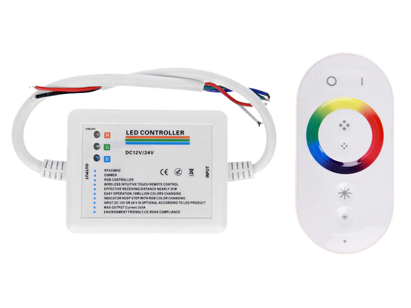 

Sterownik Led Rgb Rf Pilot 6 przycisków 12V/24V Wh