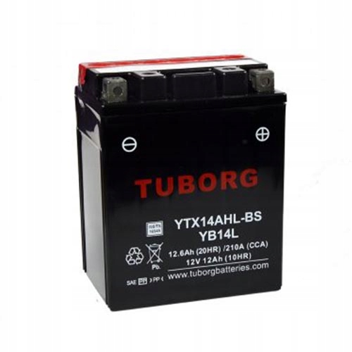 

Akumulator Tuborg YTX14AHL-BS YB14L 12Ah 210A Agm