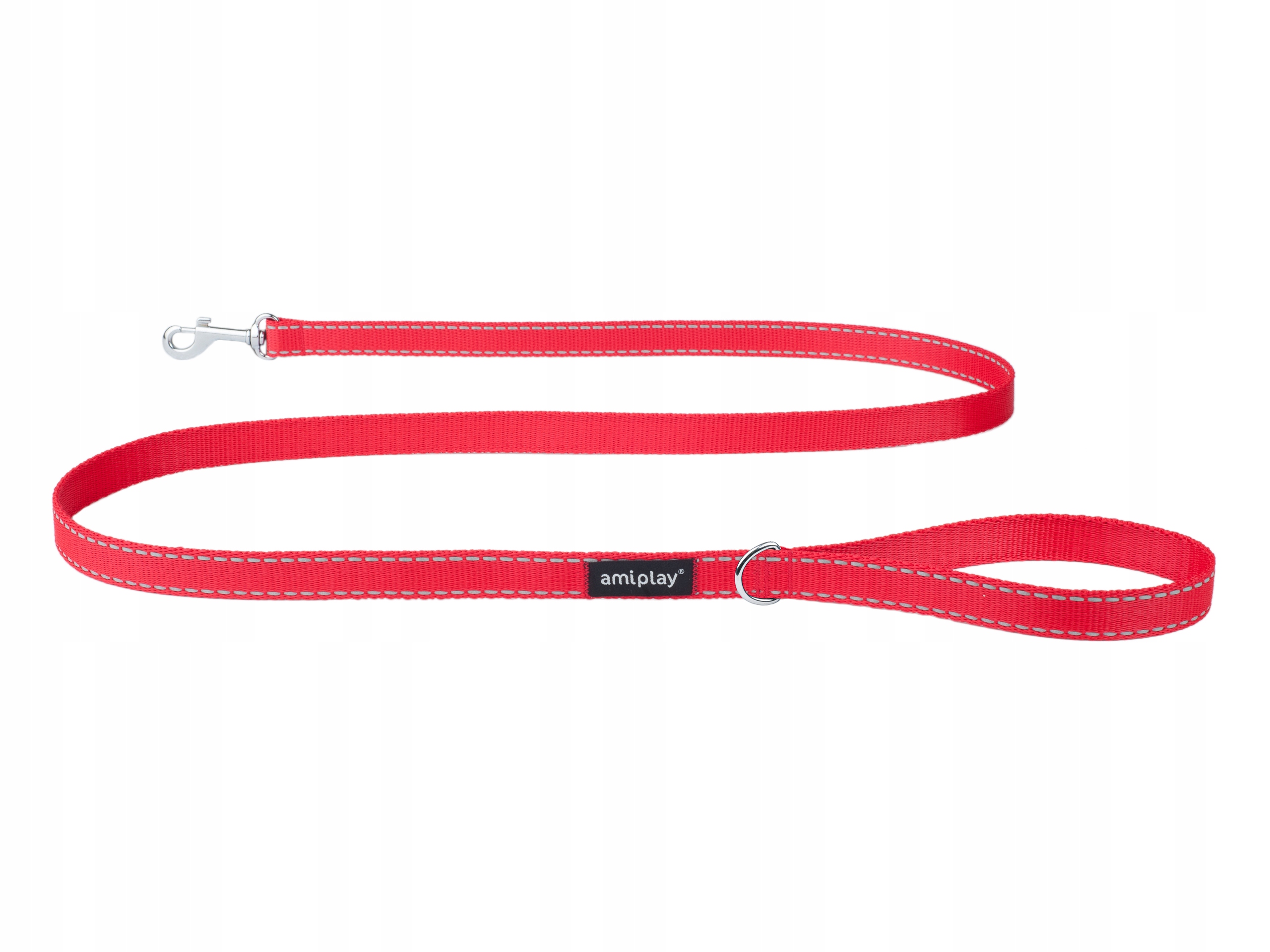 

amiplay Smycz odblaskowa Reflective XL Czerwona
