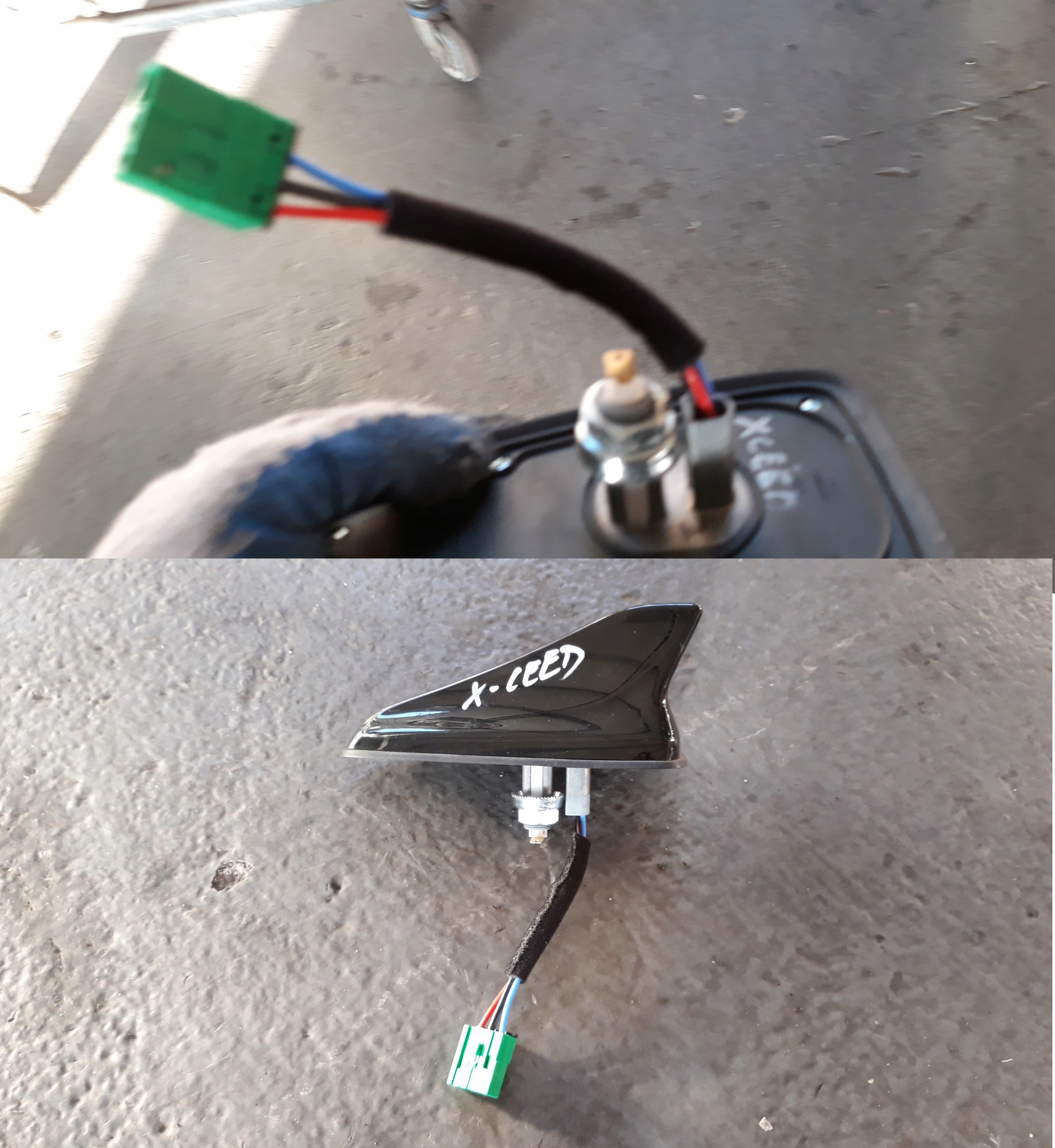 KIA X-CEED XCEED 2019 АКУЛА АНТЕНА ПІД NAVI SOLAR