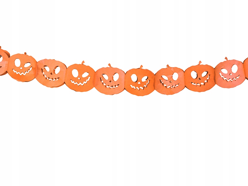 

Girlanda bibułowa Dynie pomarańczowe Haloween