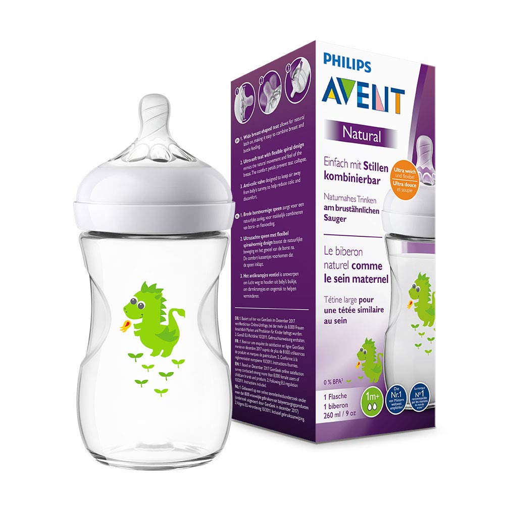 

Avent Butelka Dekorowana 260ml Natural 2.0 Green