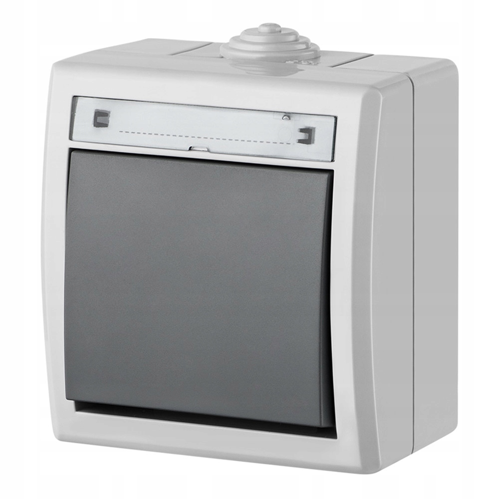 

Aquant Łącznik Poj Schodowy N/t IP55 Szary 1201-10