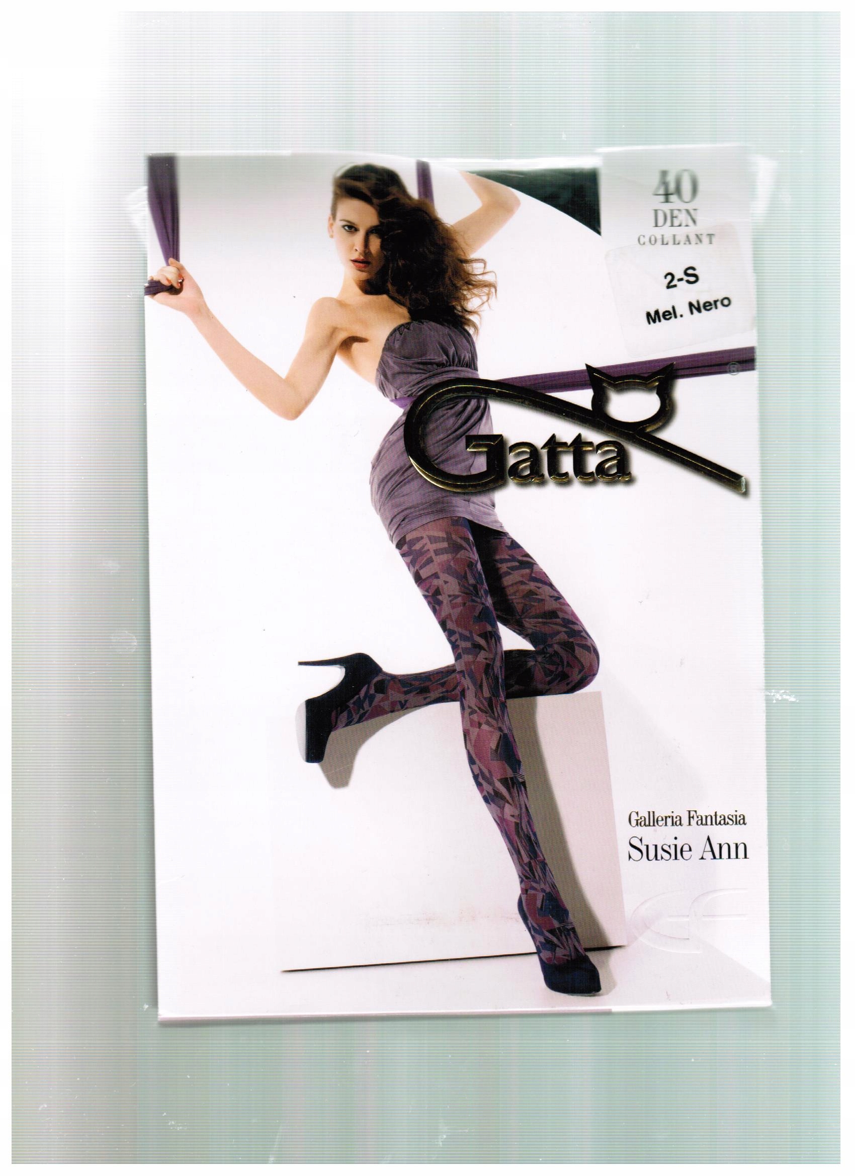 

Rajstopy Susie Ann 02 Gatta, Mel. Nero, 2-S
