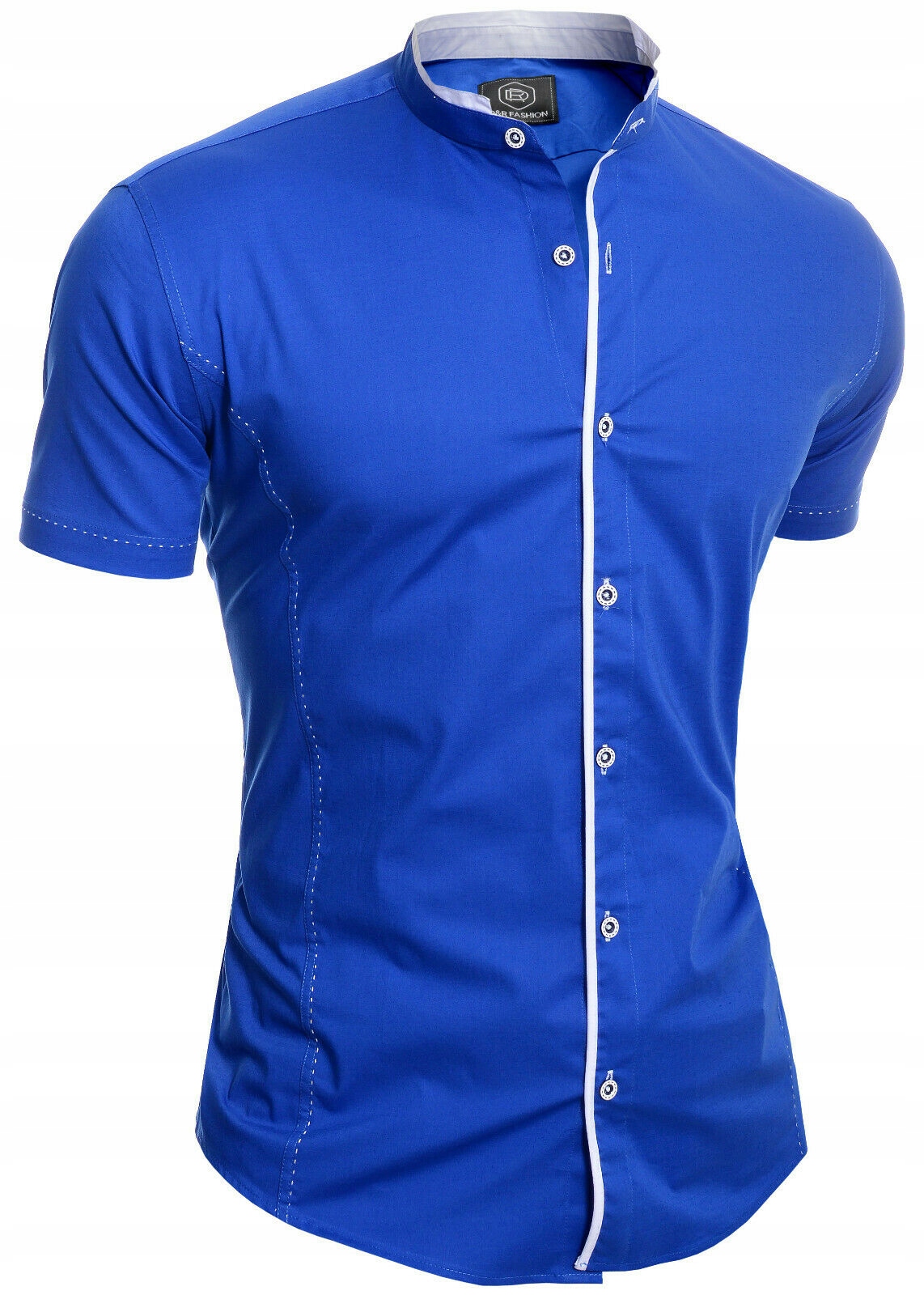 

Koszula Męska Stójka Ślub Comfort Slim New