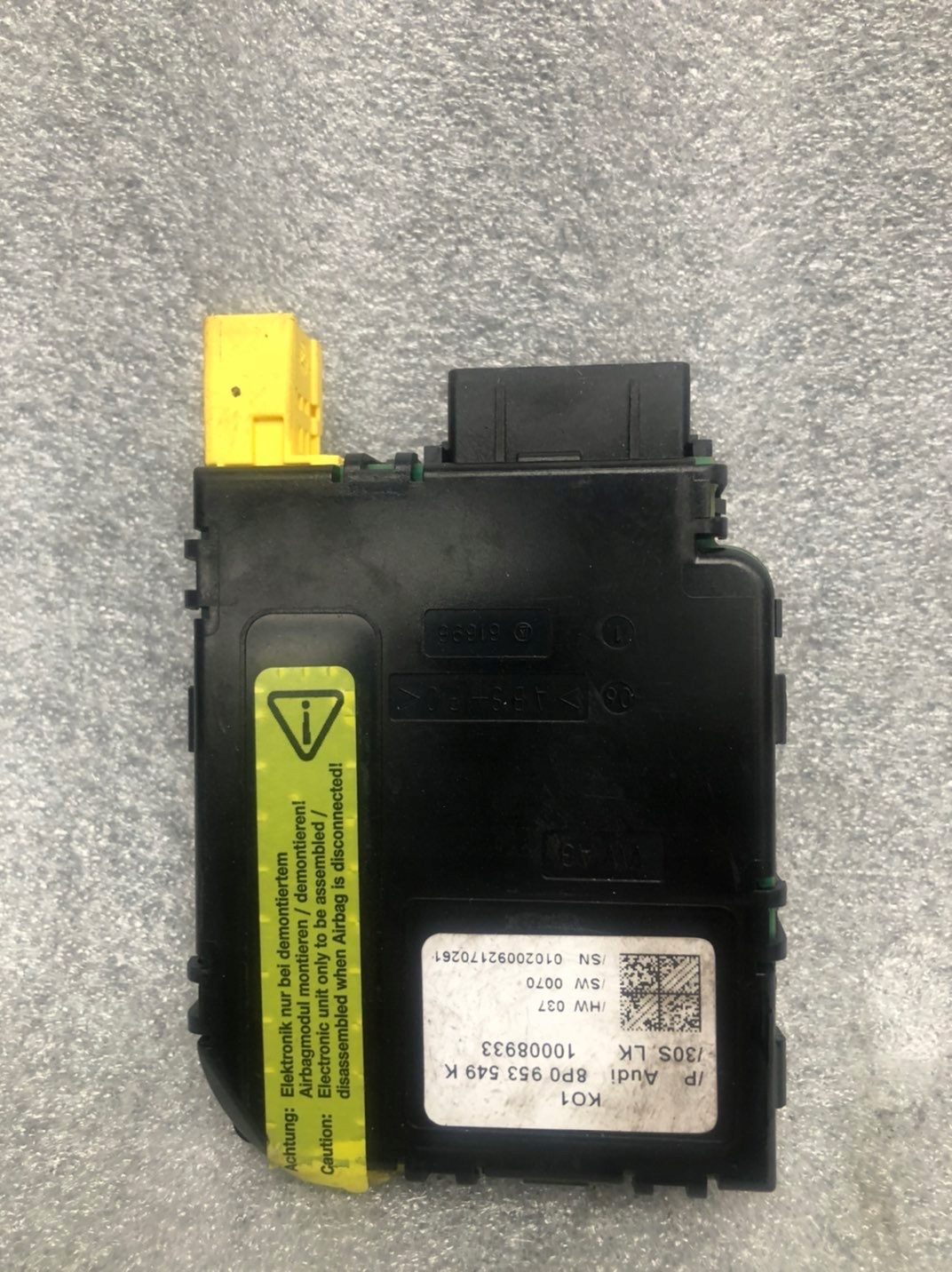 Модуль драйвера 8p0953549k круиз-контроль
