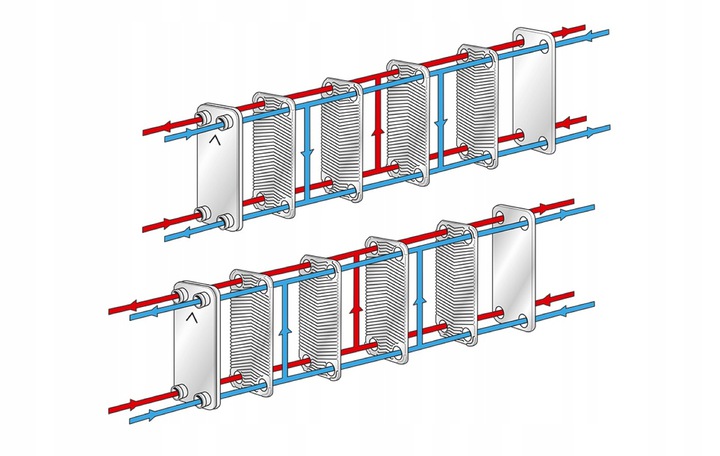 DOSKOVÝ VÝMENNÍK TEPLA 25 kW 30 platní + IZOLÁCIA Hmotnosť produktu s jednotlivým balením 2,8 kg