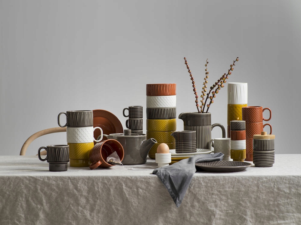 Sagaform Retro świecznik tealight kieliszek jajko Marka Sagaform