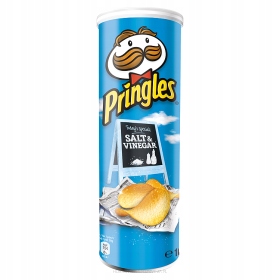 PRINGLERS * ЧИПСЫ * СОЛЬ УКСУС SALT VINEGAR УКСУС