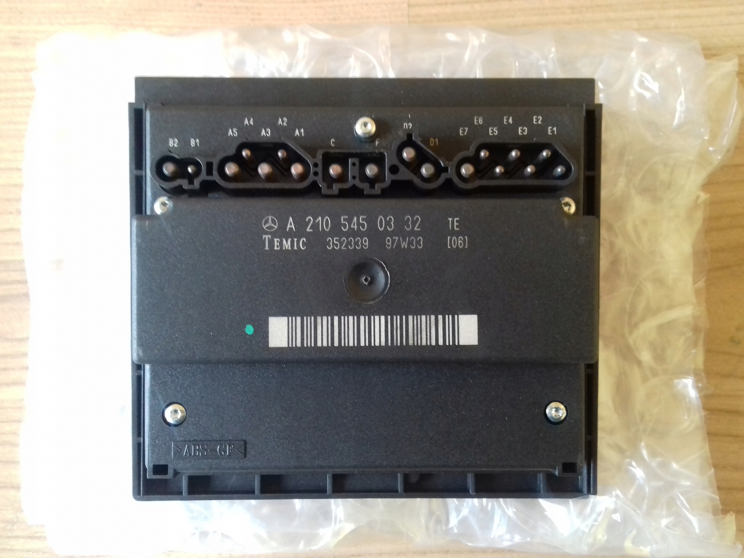 Moduł sterownik wentylatora Mercedes W210