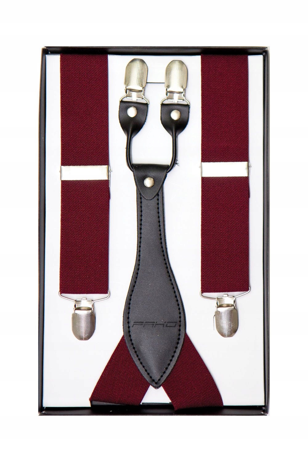 

Szelki Męskie Bordowe M.2 Pako Jeans