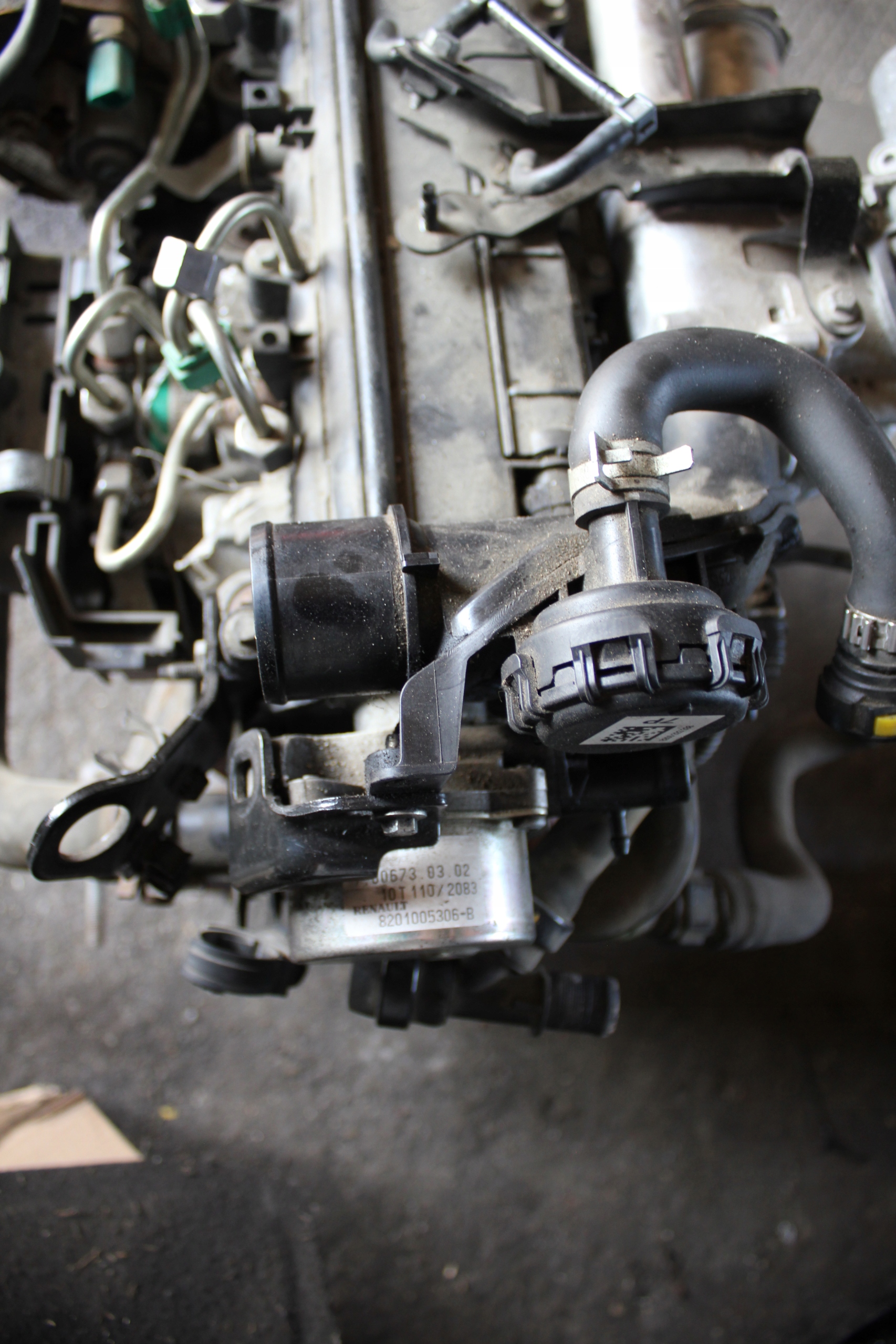 renault oe K9KT766 Двигатель