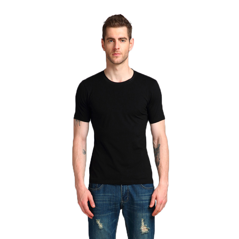 

Podkoszulek Koszulka Tshirt Męski TM01 3XL czarny