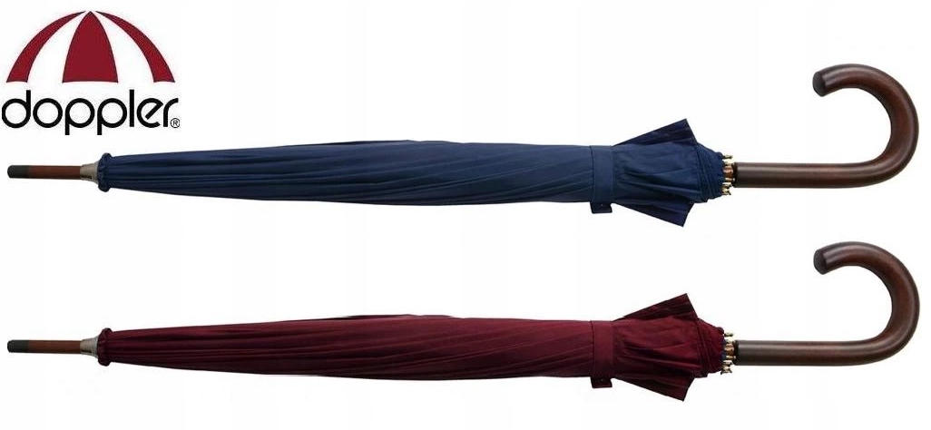 London DOPPLER Laska Parasol 16 Szprych Klasyk Hit Model London uni czarny