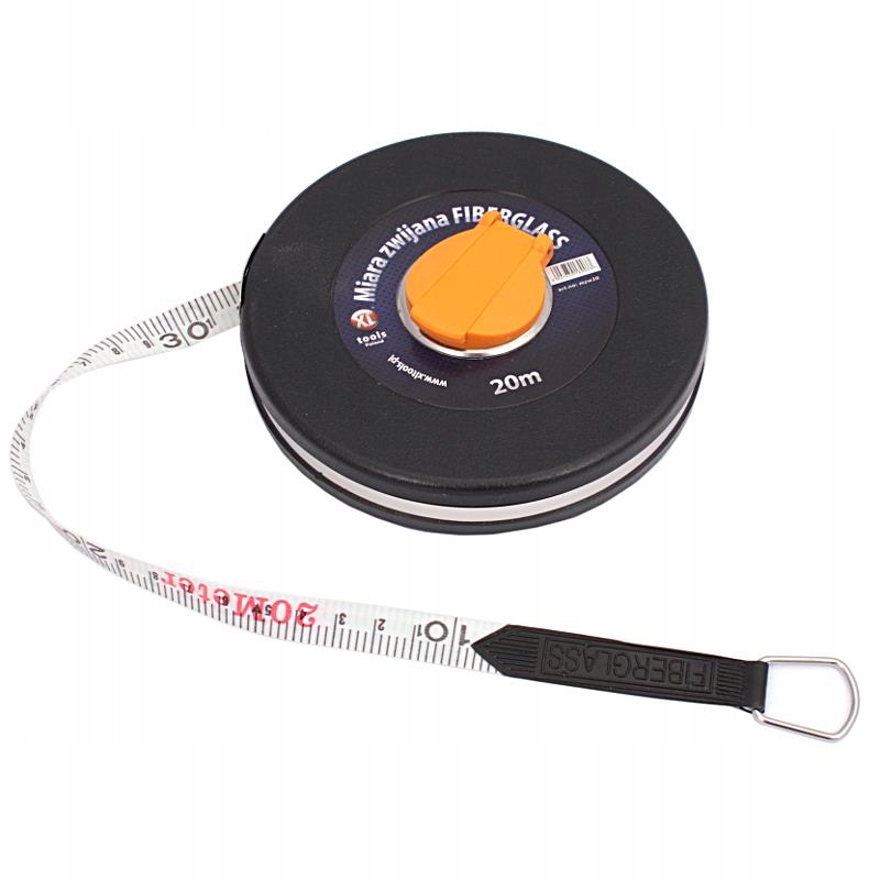 

Taśma Miara Zwijana Z Włókna Szklanego Mocna 30 mb