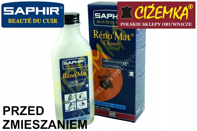 SAPHIR RENOMAT CZYSZCZENIA SKÓR BUTÓW MEBLI 100 ml Marka inna