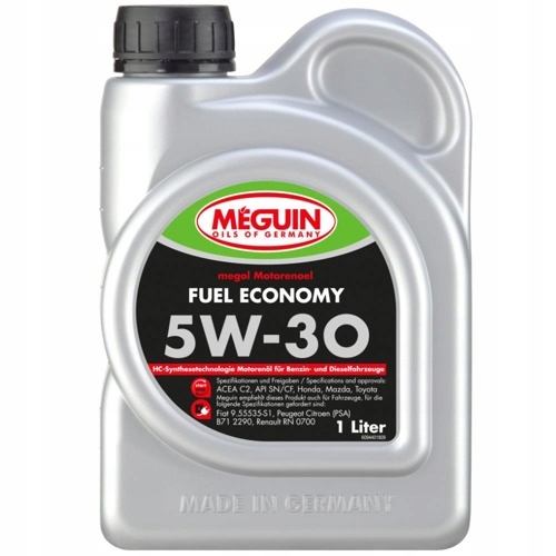 

Meguin Fuel Economy 5W30 1L Honda Mazda Toyota