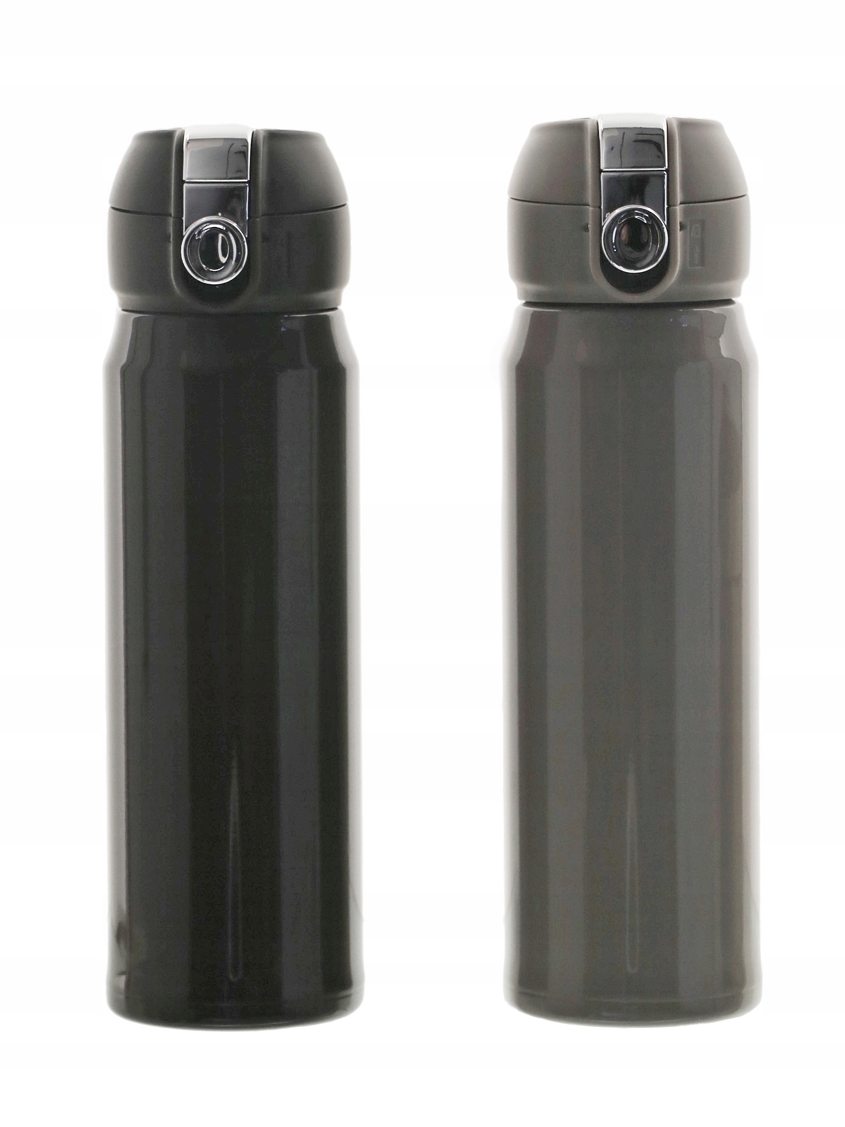 Kubek termiczny TERMOS stal CLICK kawa brąz 400 ml Linia Termosy