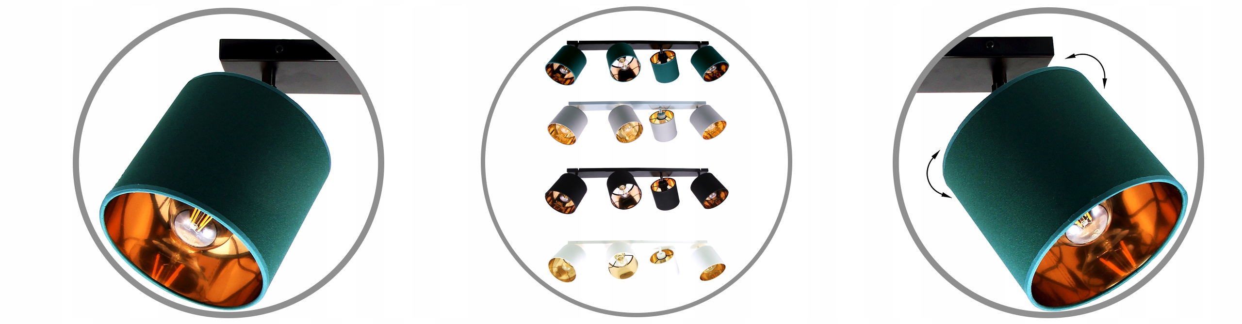 LAMPA WISZĄCA SUFITOWA ŻYRANDOL ZŁOTA PLAFON LED EAN (GTIN) 5907628965153