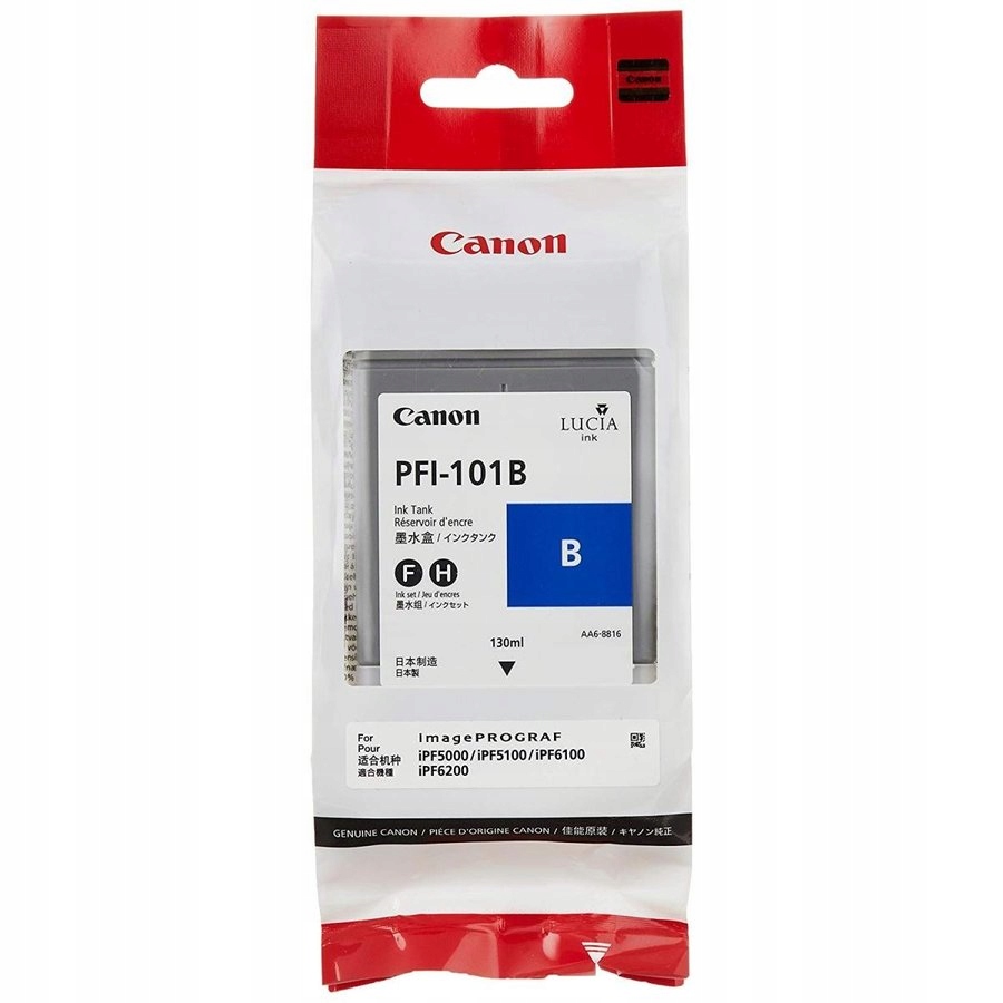 Atrament Canon PFI-101B PFI101 modrý (cyan)