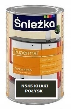 

Śnieżka Supermal Emalia Nitro Khaki Połysk 10L