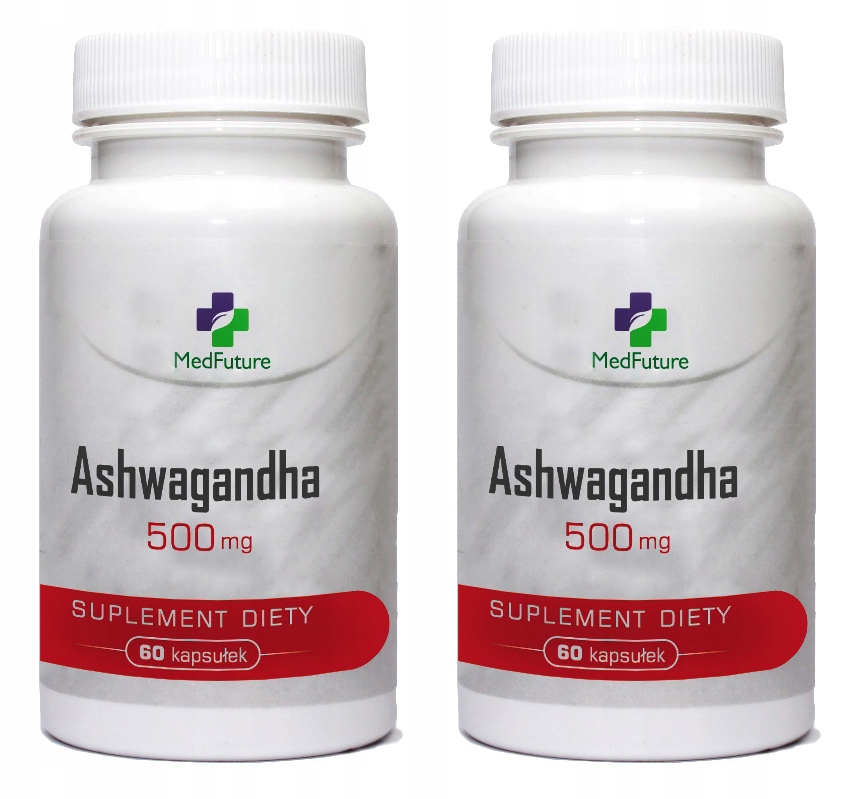 

Ashwagandha 120 kapsułek Żeń-szeń Indyjski 500mg