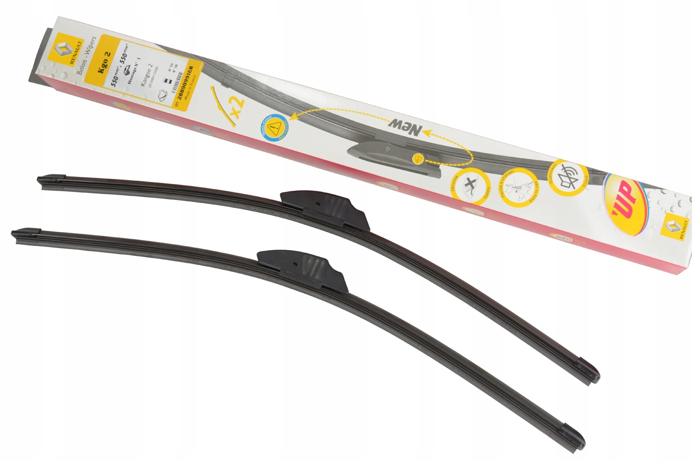 PIORA WYCIERACZKI RENAULT KANGOO II ORYGINAL REN Producent Renault oryginalne OE