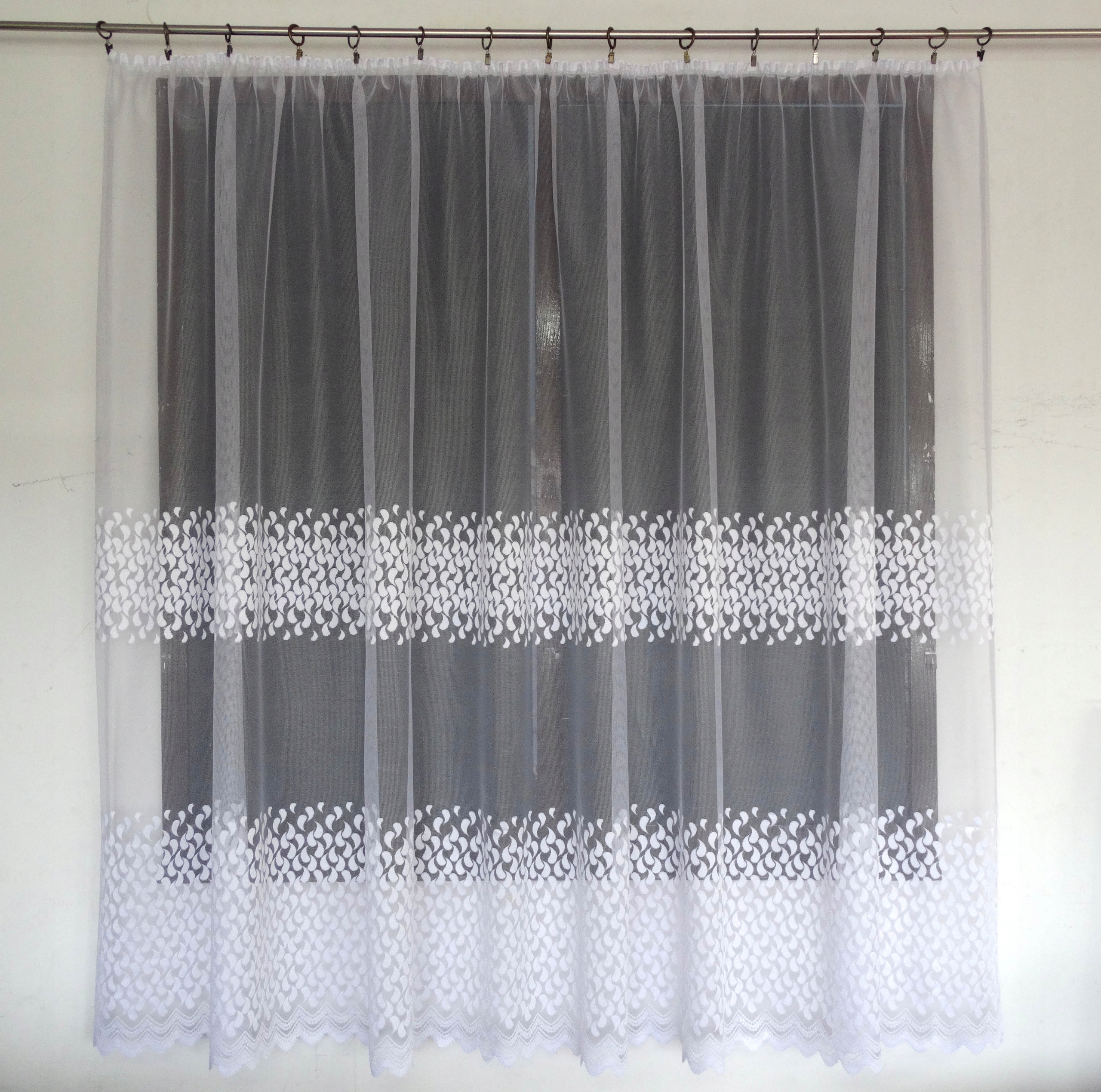 Mg Záclona žakár 619/103 350X180 hotová s páskou M