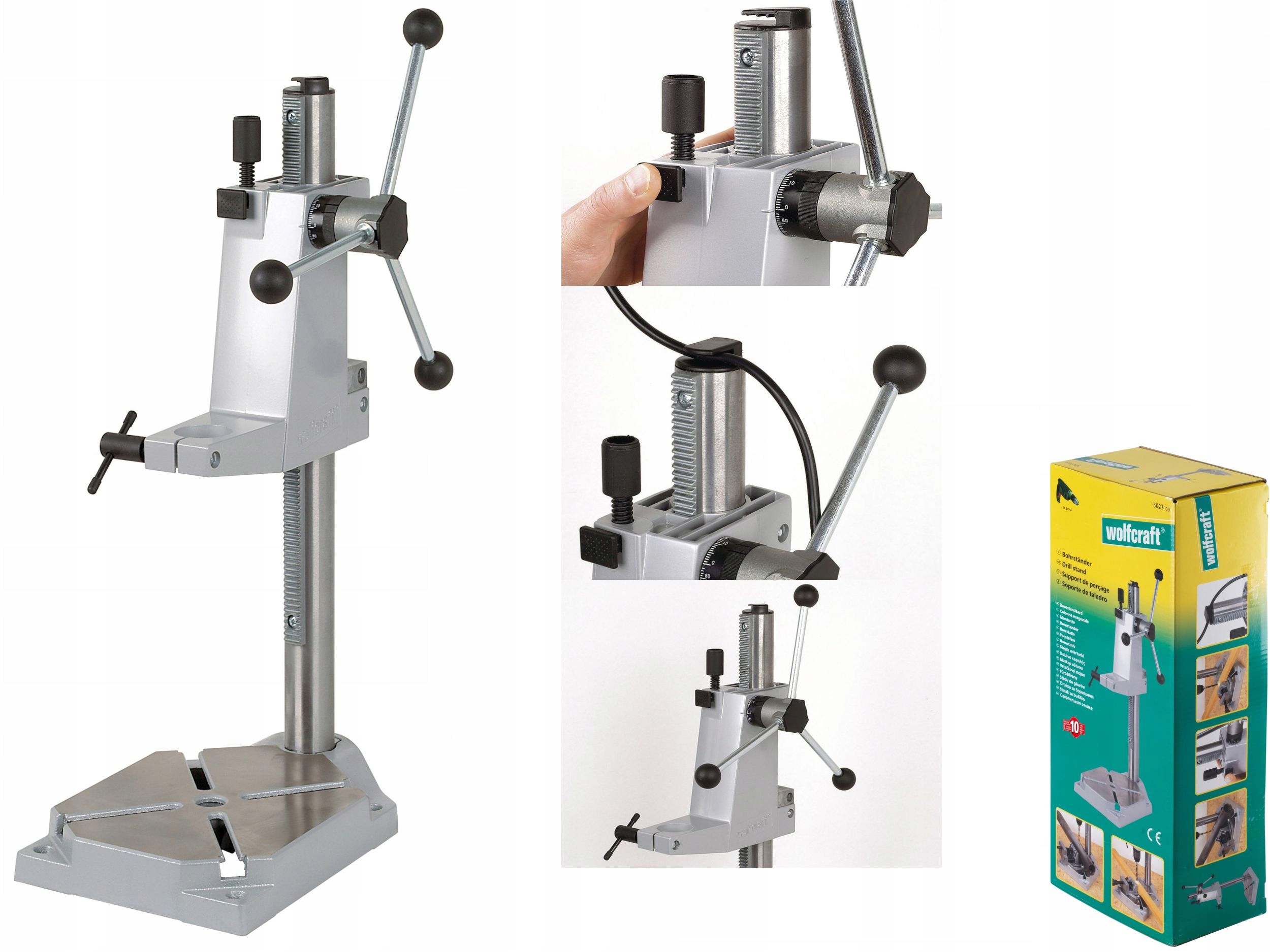 

Wolfcraft Stojak / statyw do wiertarki 5027000