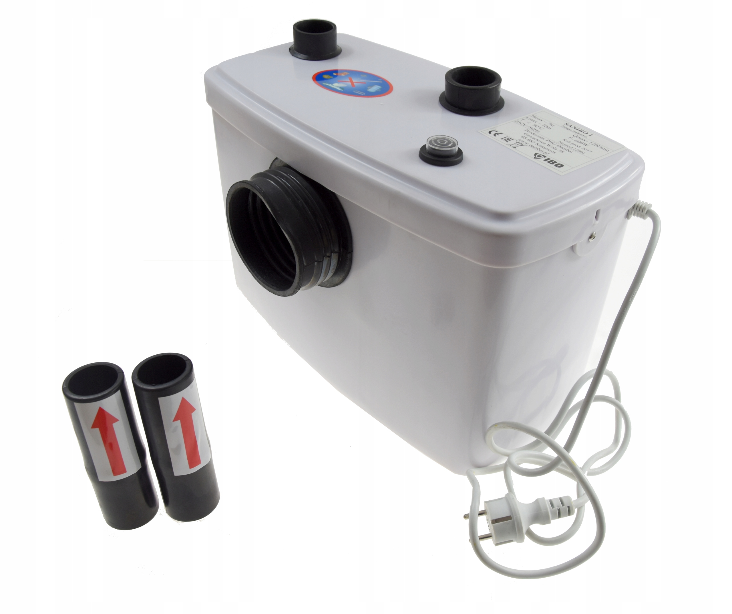 Čerpacia stanica odpadových vôd s Wc drvičom Sanibo 1 mlynček 600 W