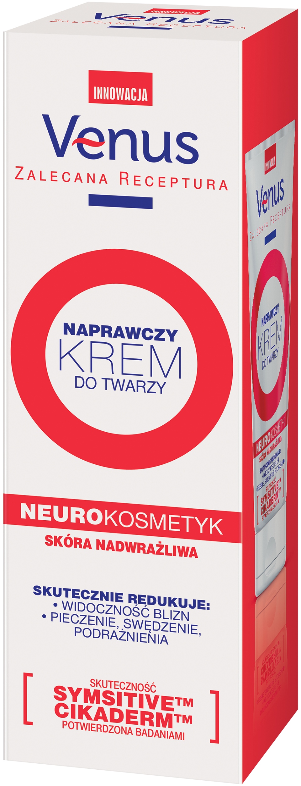 VENUS - KREM DO TWARZY REGENERUJĄCO - NAPRAWCZY