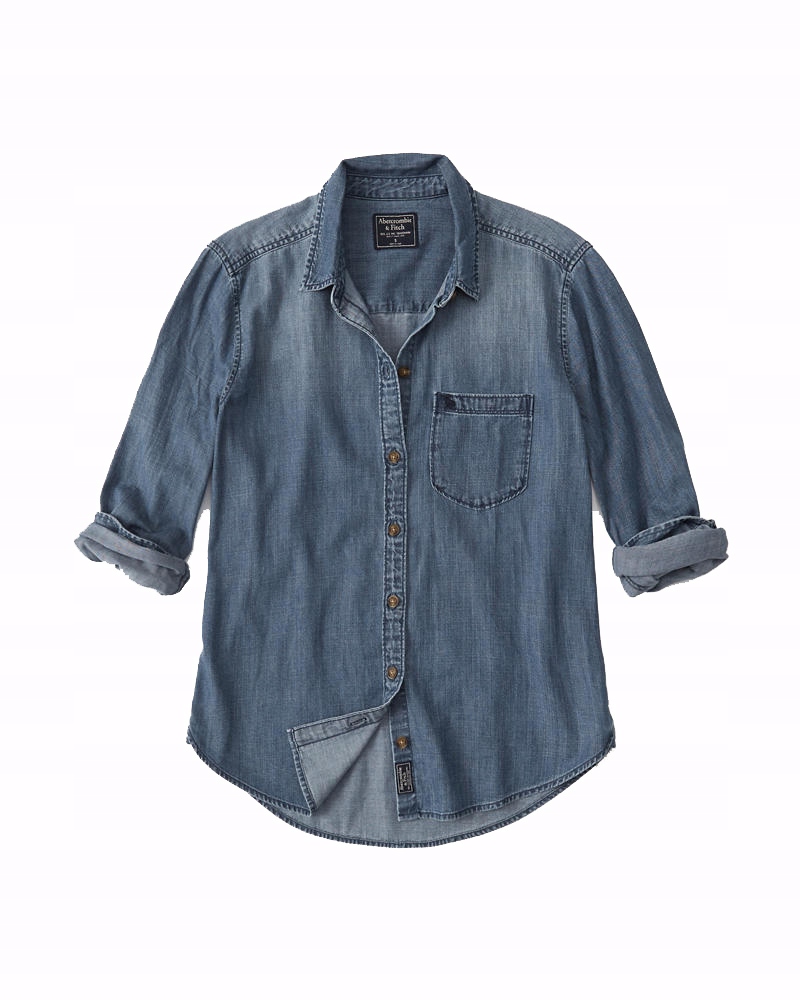 

koszula Abercrombie&Fitch jeansowa dżins 36 S