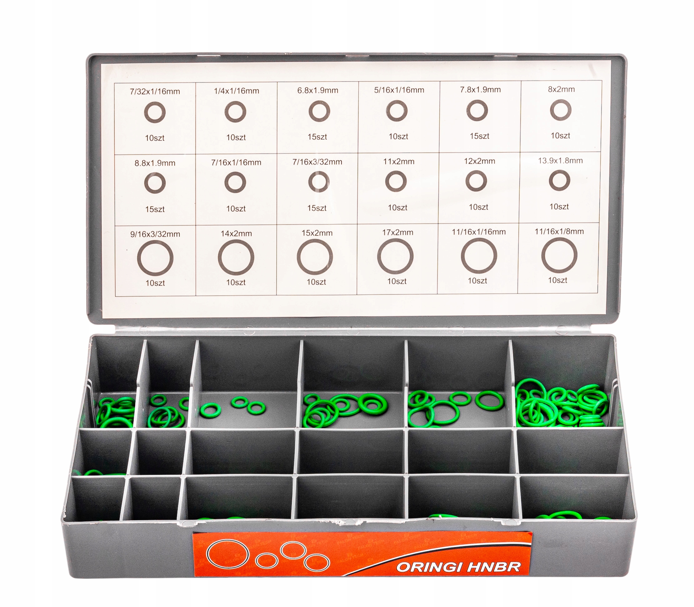 ZESTAW USZCZELEK ORINGÓW ORINGI USZCZELKI 900 SZT Waga produktu z opakowaniem jednostkowym 1 kg