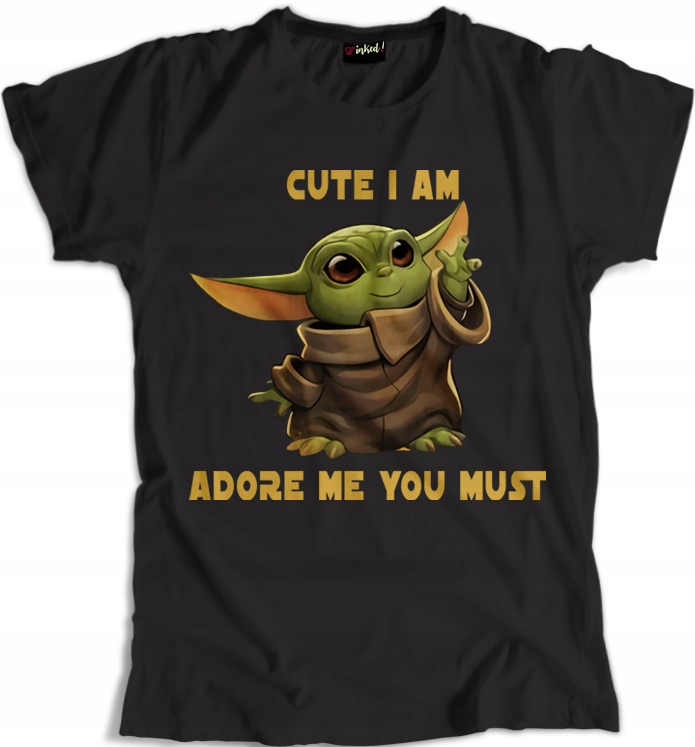 

Baby Yoda Adore Me koszulka damska BY04 r. L