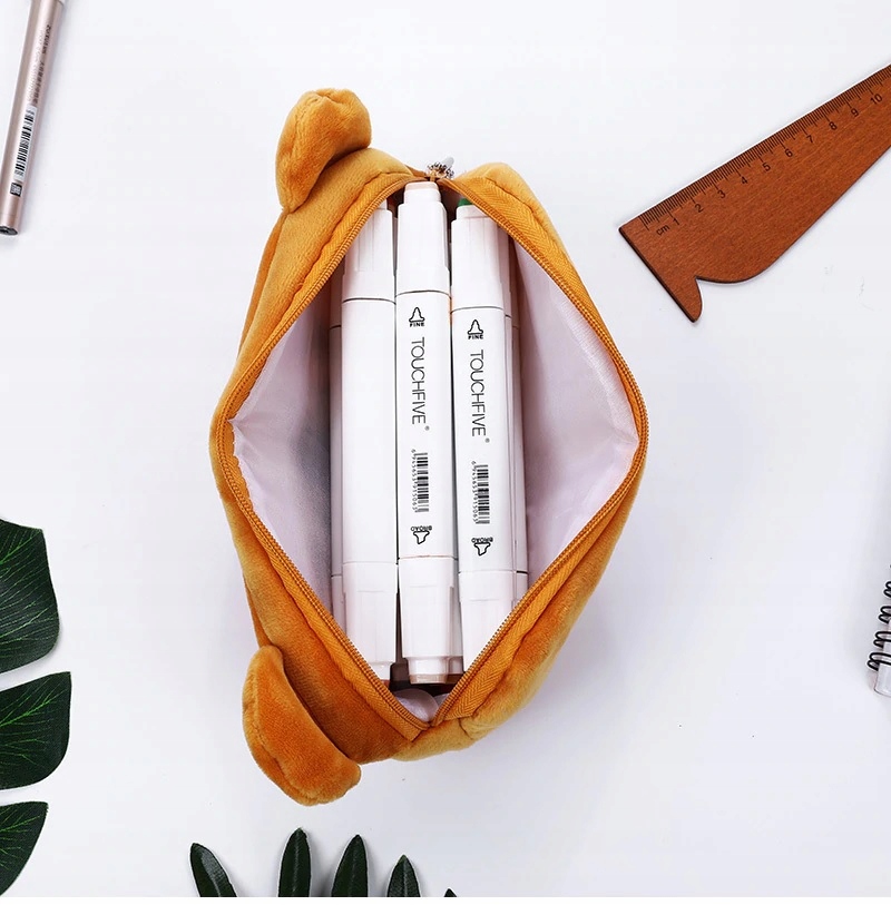 PIÓRNIK SASZETKA KOSMETYCZKA PLUSZOWY EMOTICON Typ tuba