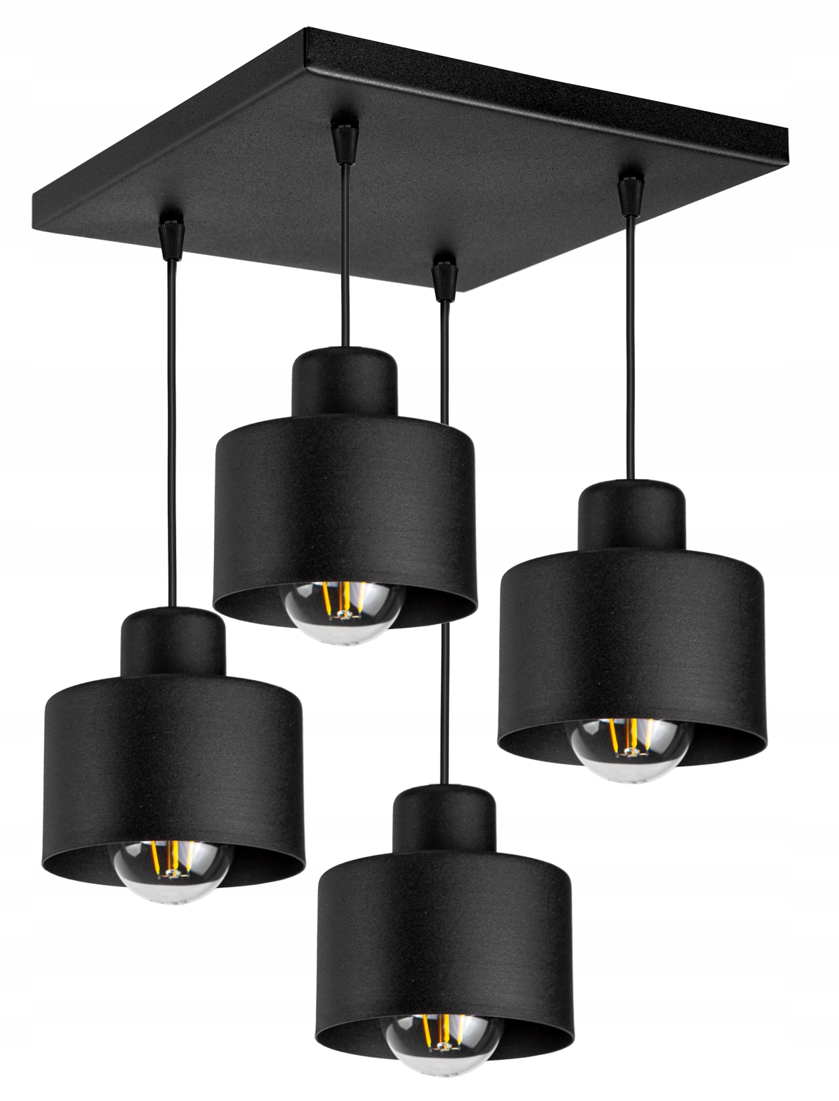 

Lampa Sufitowa Plafon Żyrandol Loft Edison Led