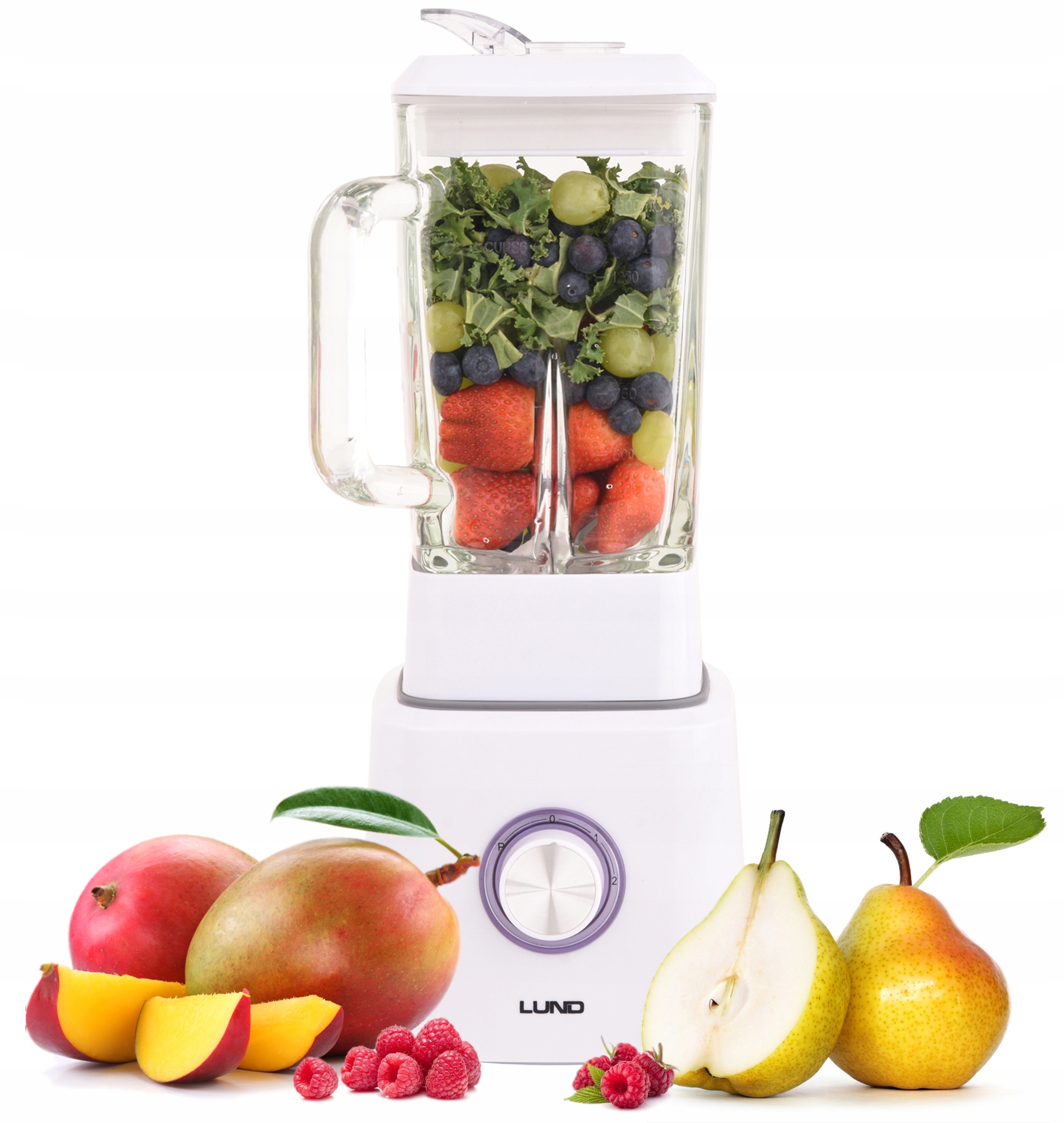 

Lund Blender Kielichowy Szklany Duży Kruszy Lód