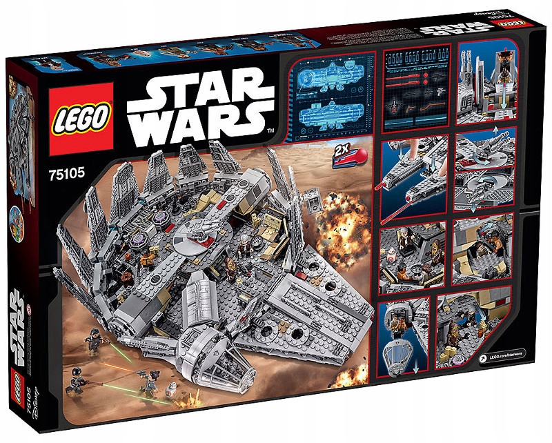 LEGO 75105 STAR WARS - MILLENNIUM FALCON KOSÁR Márka LEGO