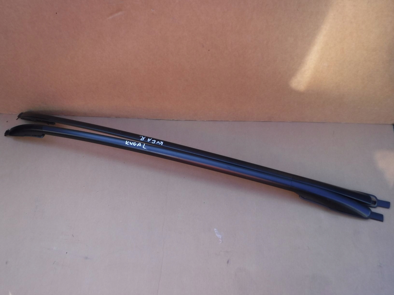 Relingi dachowe KOMPLET FORD KUGA MK2 CZARNE