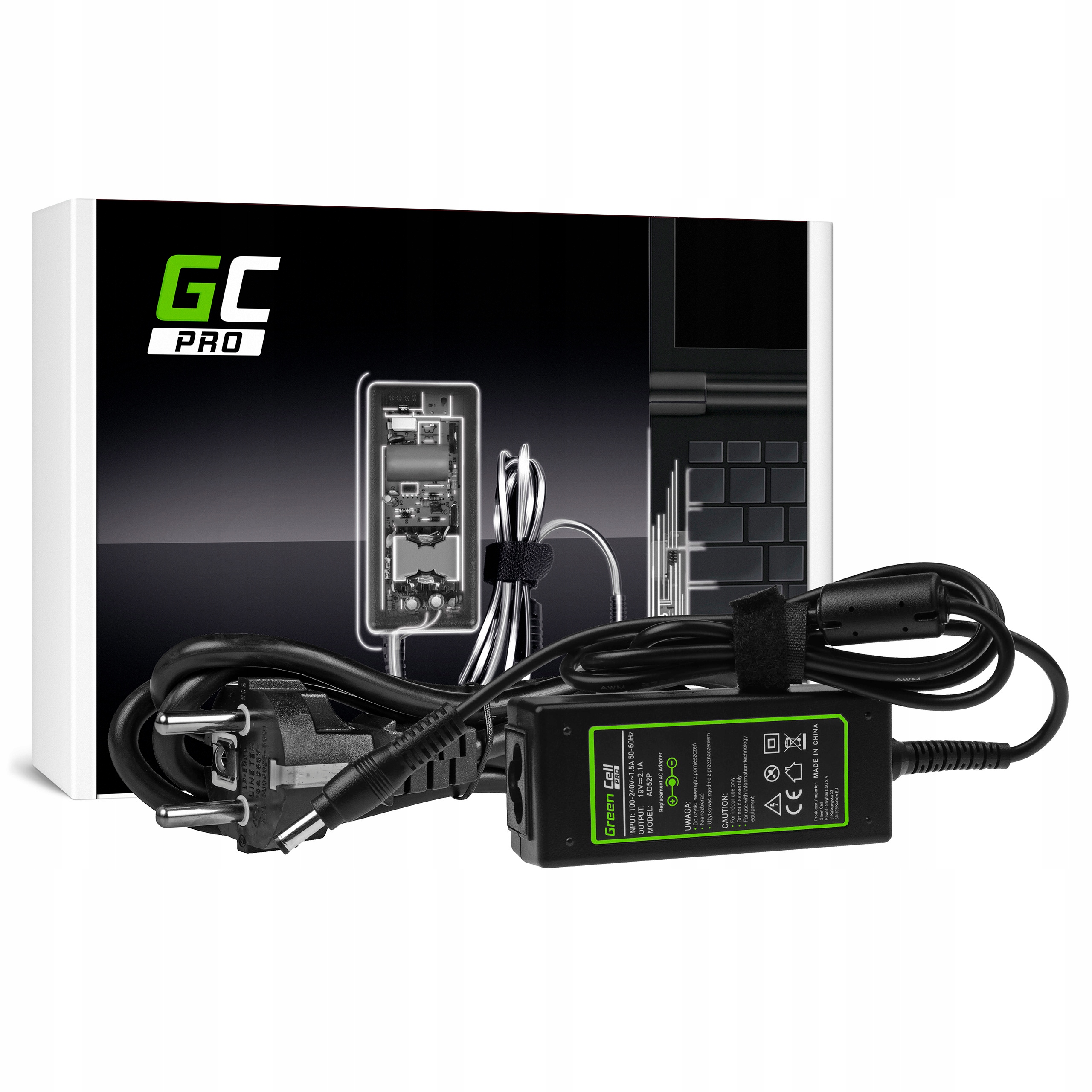 

Ładowarka do Asus Msi 19V 2.1A 40W 5.5-2.5mm