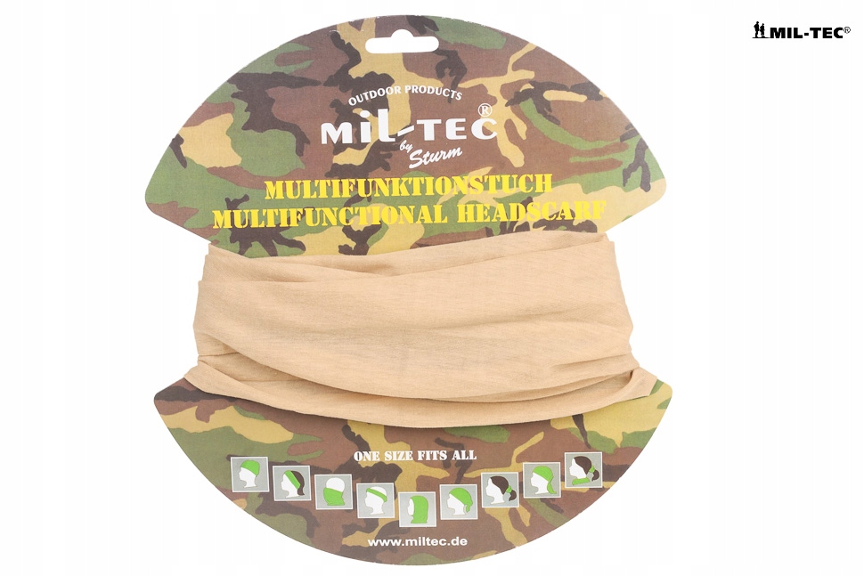 WIELOFUNKCYJNY SZAL Kominiarka Wojskowa - KHAKI Rodzaj komin