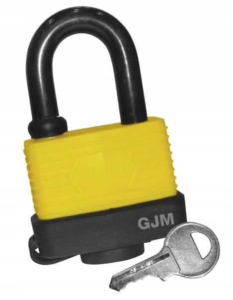 

Gjm Kłódka wodoodporna osłona Pcv, 50 mm