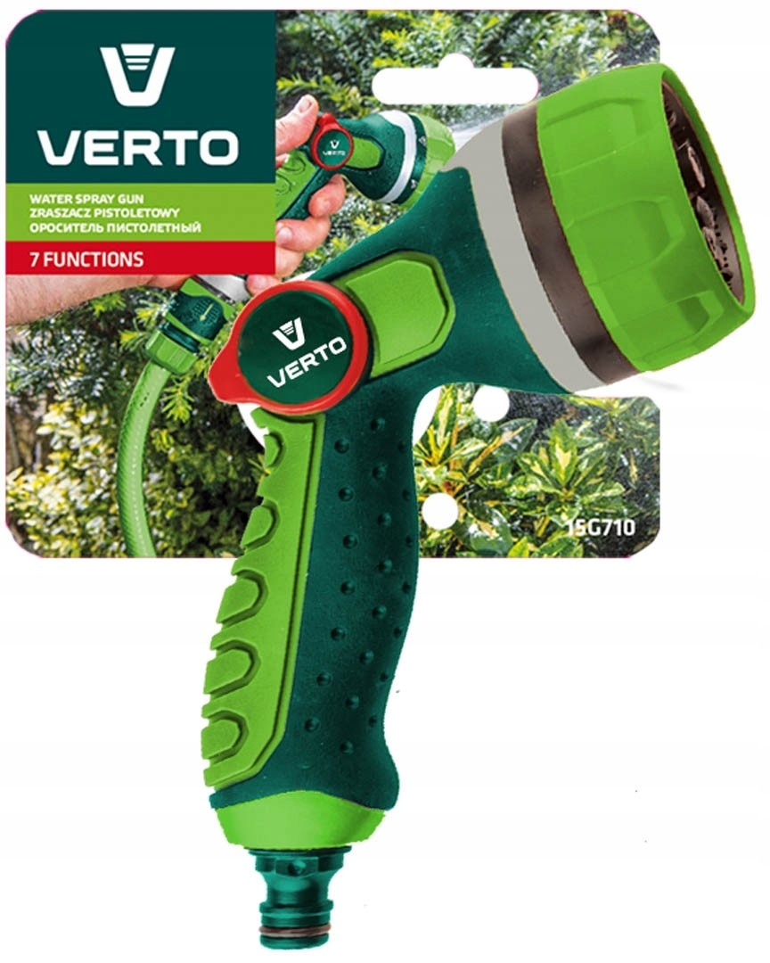 PISTOLET OGRODOWY Z REGULACJĄ STRUMIENIA ZRASZACZ EAN (GTIN) 5902062037824