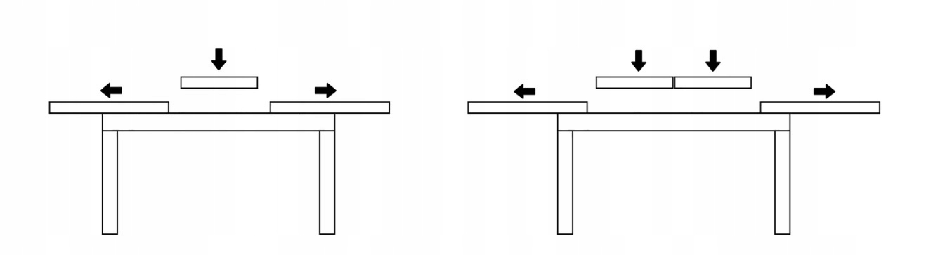 stół 80x150-230 LOFT INDUSTRIAL sanremo KOLORY Marka Umeblujdom